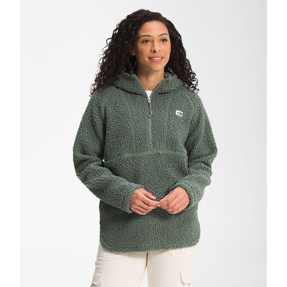 The North Face Ridge Tunic Γυναικεια Μπουφάν Fleece - Πρασινο (NZQB39741)